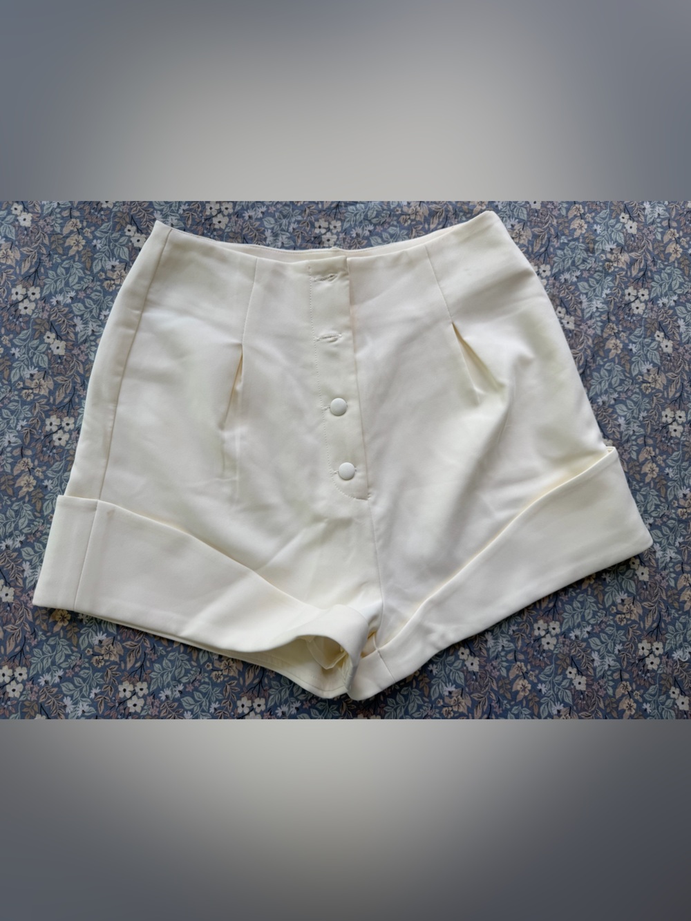 Camila Coelho Paulina Short in Ivory